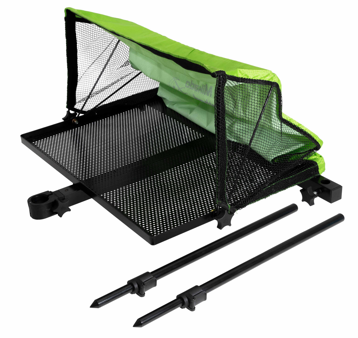 Боковая платформа для подачи корма Mikado - с крышкой - 60x45 см