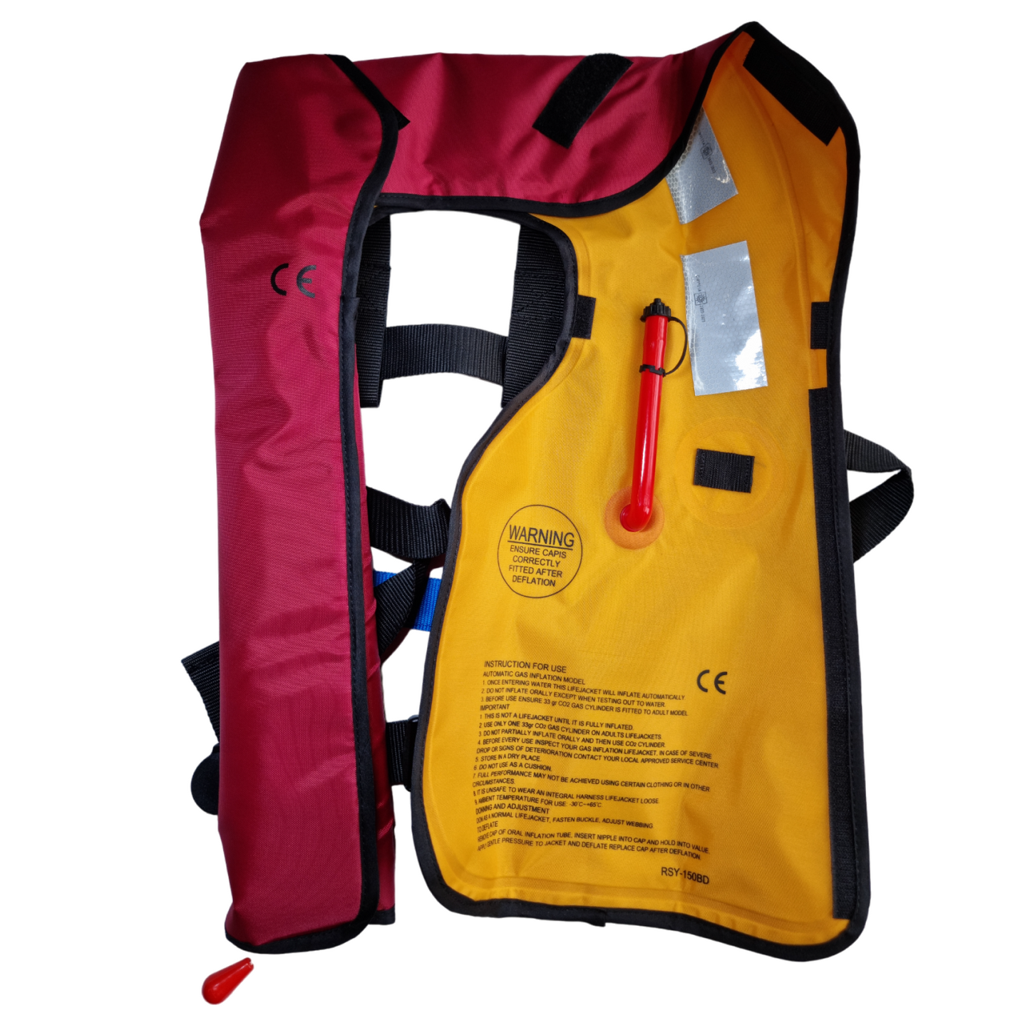 Inflatable life jacket RSY-150BD