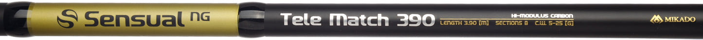 ROD - SENSUAL NG TELE MATCH 390 cw 5-25g (8 sec.) - 1 pc.
