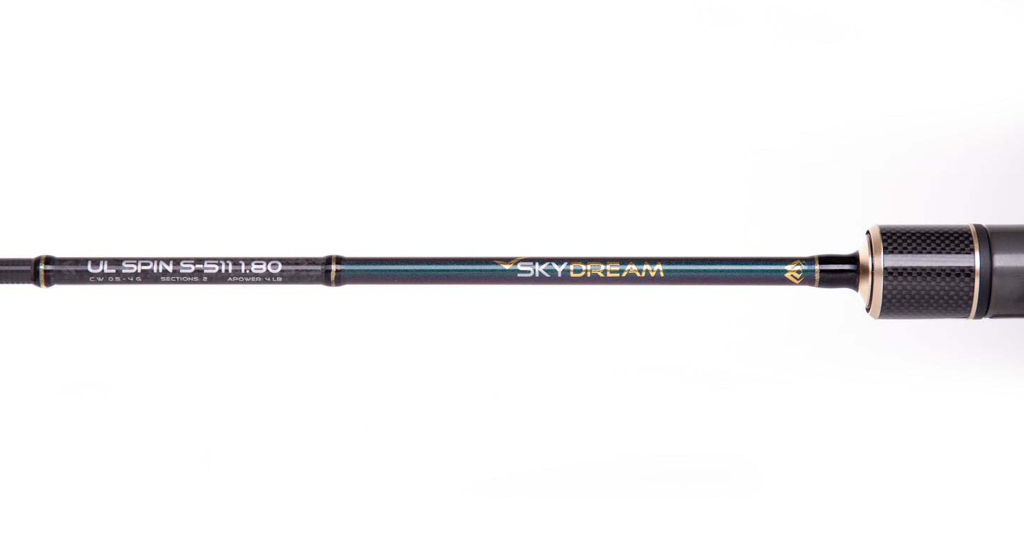 ROD - SKY DREAM UL SPIN 180 cw0.5-4 (2 sec.) - 1 pc.