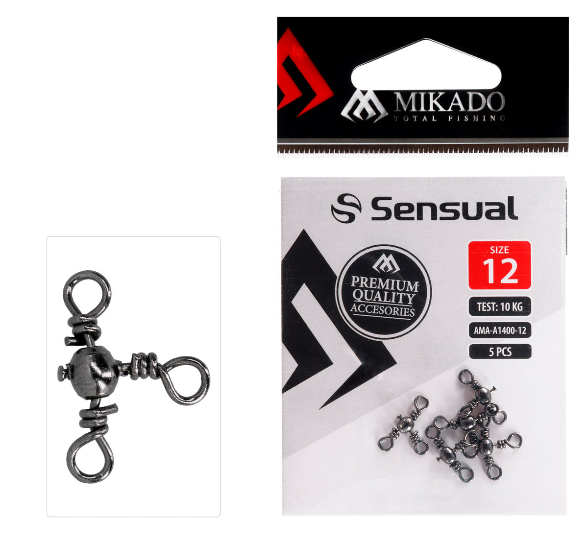 MIKADO TRIPLE BARREL SWIVEL