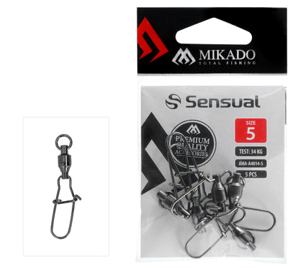 MIKADO GULTŅU GRIEZULIS AR FASTLOCK KARABĪNI 5GAB.