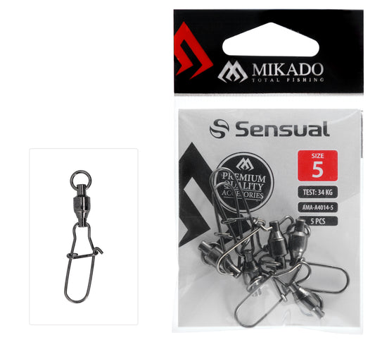 MIKADO GULTŅU GRIEZULIS AR FASTLOCK KARABĪNI 5GAB.