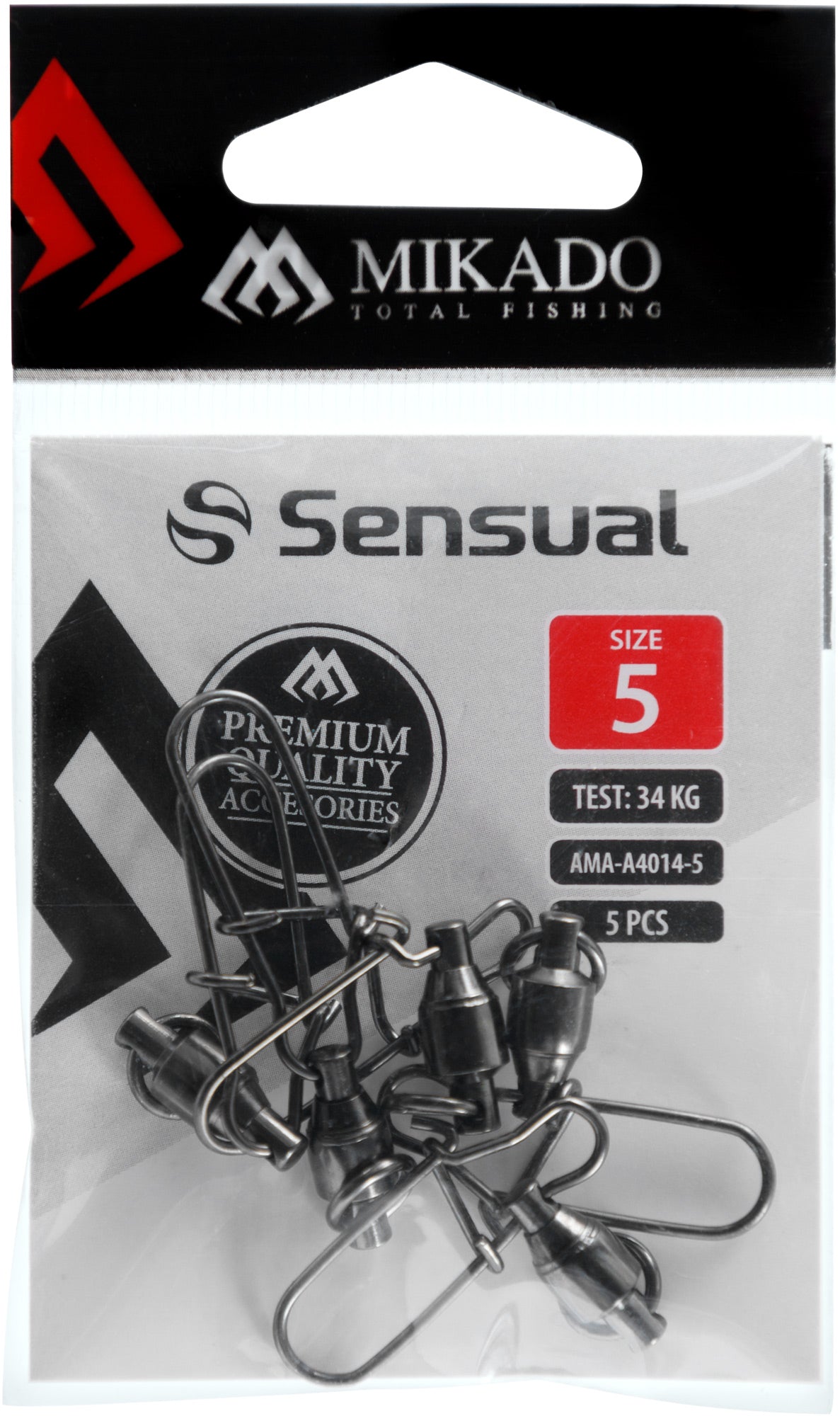 MIKADO GULTŅU GRIEZULIS AR FASTLOCK KARABĪNI 5GAB.