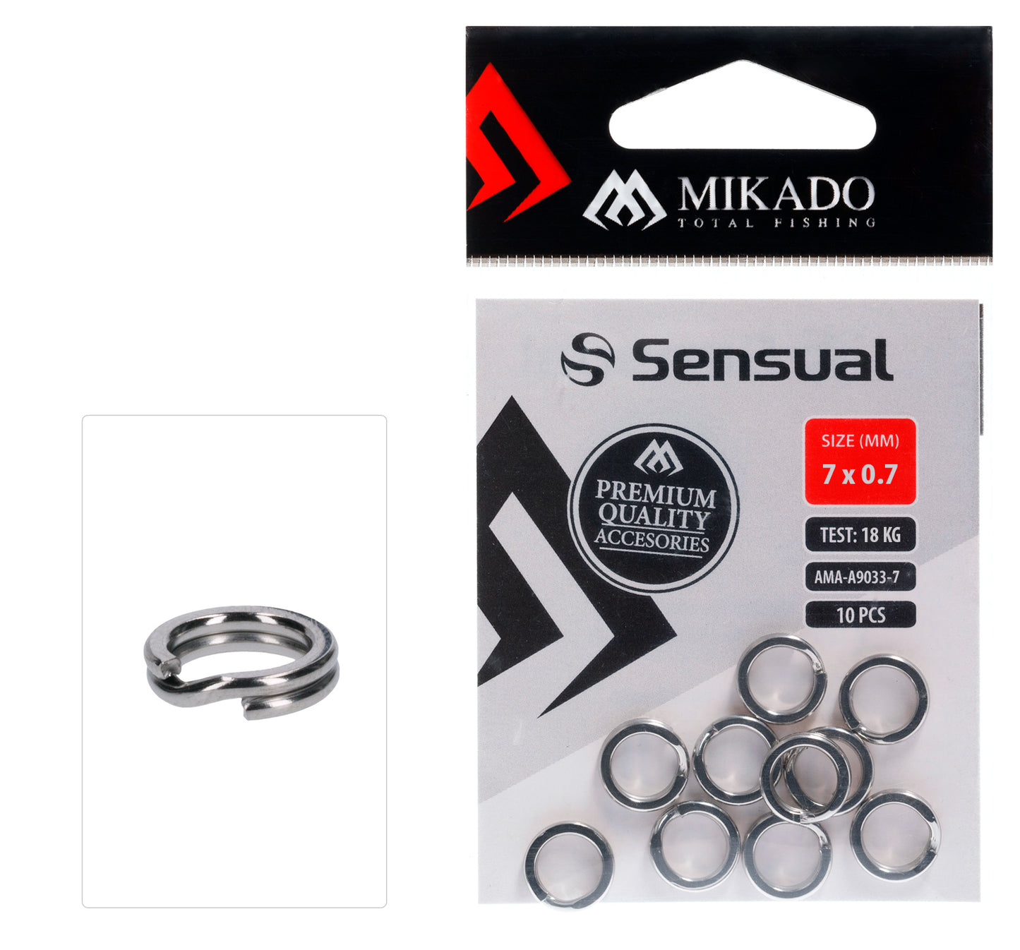 MIKADO SAVIENOJOŠIE RIŅĶI – STRONG – 10 gab.