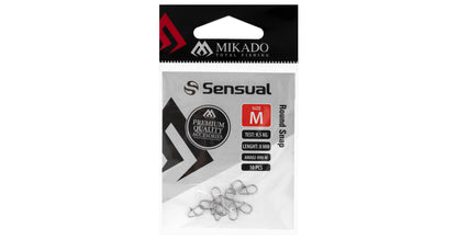 MIKADO KARABĪNE - ROUND SNAP - 10 gab.