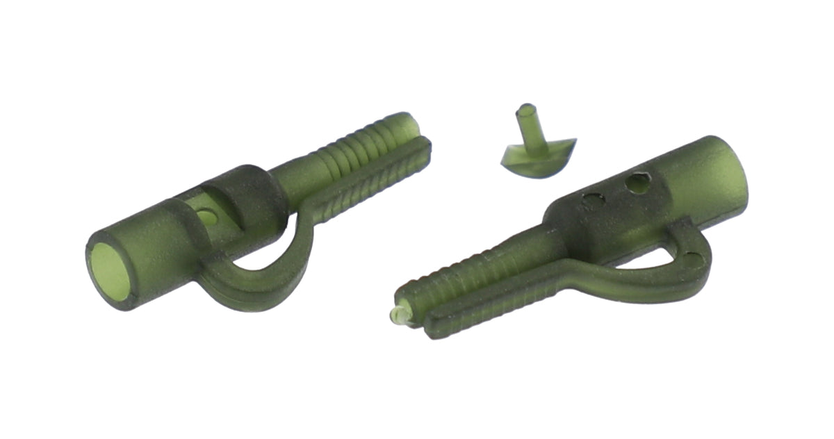 MIKADO CLIP WITH PIN - DARK GREEN - 10 PCS.