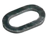 MIKADO MONTĀŽAS RIŅĶI (RIG RING) - OVĀLI - MATĒTI MELNI - 25 GAB.