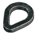 MONTĀŽAS RIŅĶI (RIG RING) - LĀSĪTES FORMAS 4x6mm - 25 GAB.