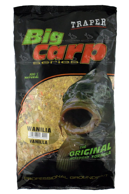 Traper 1kg, Big carp Vaniļa