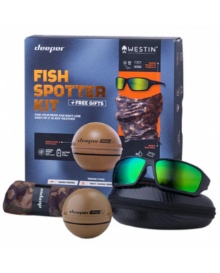Deeper Smart Sonar CHIRP+ 2.0 + Fish Spotter Kit 2023