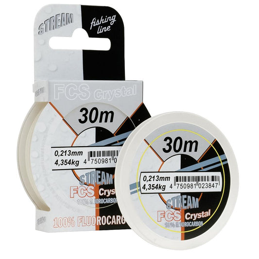 Fluorocarbon line STREAM Crystal FCS 30m