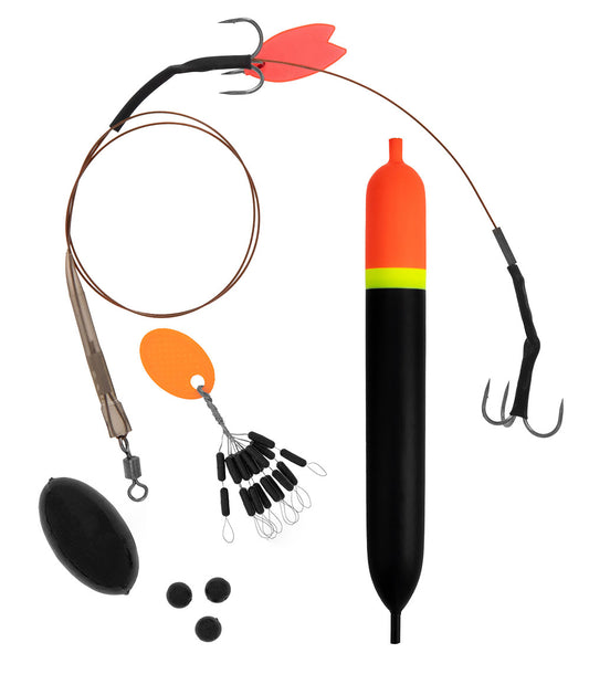 MIKADO KOMPLEKTS PLĒSĒJZIVJU MAKŠĶERĒŠANAI - PREDATOR TERRITORY INLINE PIKE FLOAT KIT