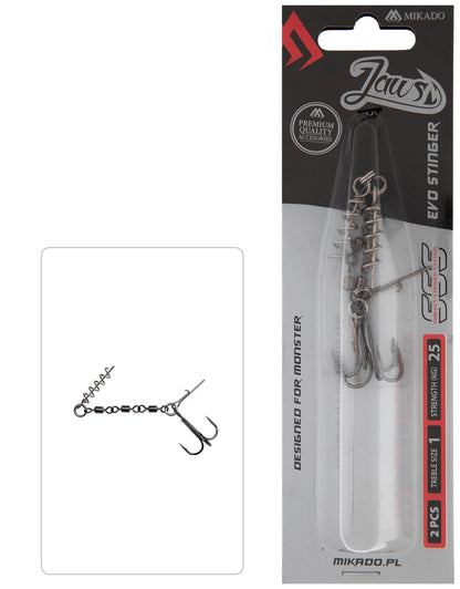 MIKADO STINGERS - JAWS EVO STINGER - 25kg