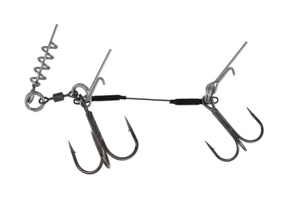 MIKADO STINGERS - TITANIUM JAWS DOUBLE EVO TITANIUM