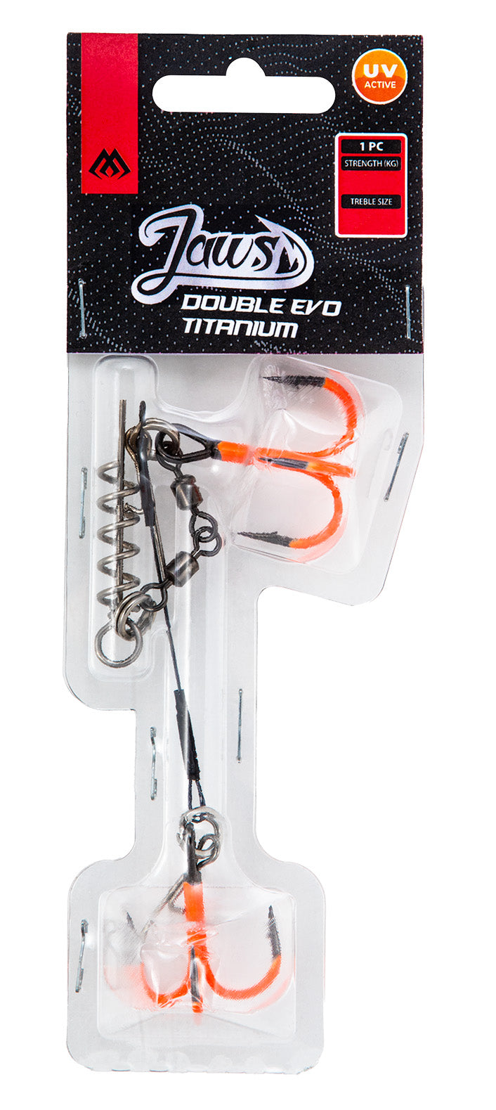 MIKADO STINGERS - TITANIUM JAWS DOUBLE EVO TITANIUM