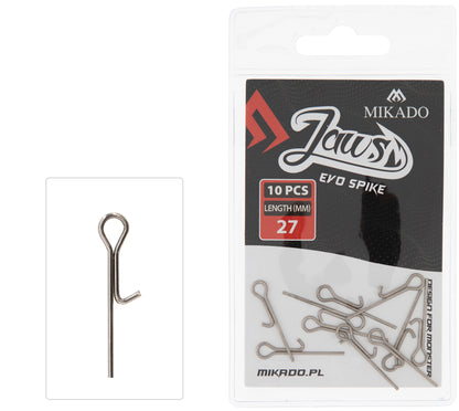 MIKADO MĀNEKĻU FIKSATORS - JAWS EVO SPIKE - 27mm - 10 GAB.