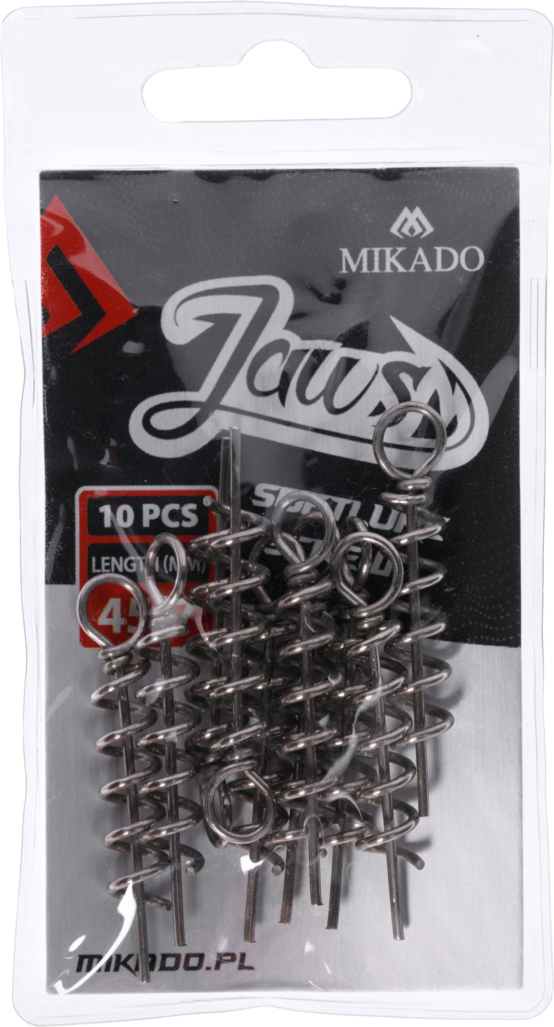 MIKADO SKRŪVE MĪKSTAJIEM MĀNEKĻIEM - JAWS - 10 GAB.