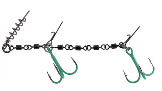 MIKADO STINGERS - WITH SWIVELS JAWS DOUBLE EVO STINGER FLUO - NO. 1/0 - 1 PC.