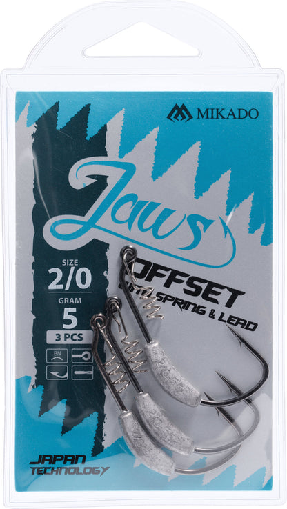 ĀĶIS SKRŪVĒJAMS MIKADO - JAWS OFFSET WITH SCREW AND LEAD 3 pcs