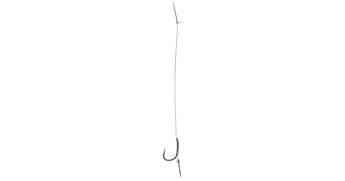 MIKADO METHOD FEEDER PAVADIŅA – MF14 AR NAGLIŅU – ĀĶI MATĒTS MELNS AR ATSKABARGU / PĪTĀ AUKLA / 10 cm – 8 gab.