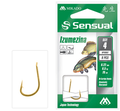 GATAVIE ĀĶI AR PAVADIŅU MIKADO - SENSUAL - IZUMEZINA - 8 GAB.