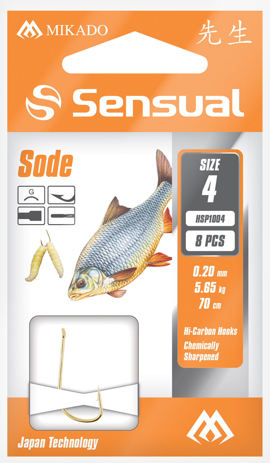 GATAVIE ĀĶI AR PAVADIŅU MIKADO - SENSUAL - SODE - 8 GAB.