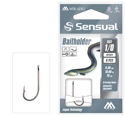 GATAVIE ĀĶI AR PAVADIŅU MIKADO - SENSUAL - BAITHOLDER - 8 GAB.