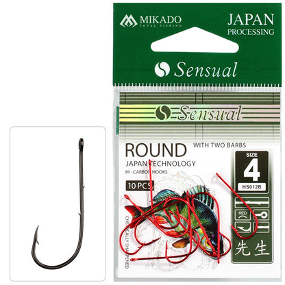 ĀĶIS MIKADO - SENSUAL - ROUND AR ATSKABARGĀM - 10 GAB.