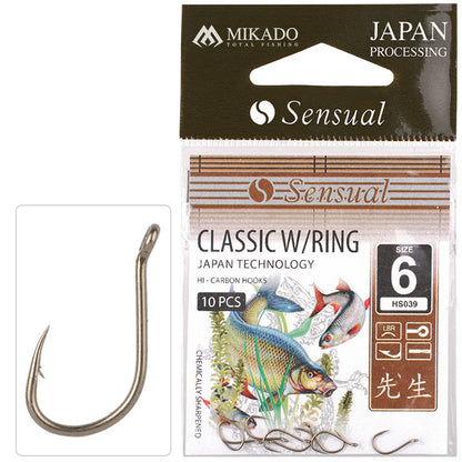 ĀĶIS MIKADO - SENSUAL – CLASSIC AR RIŅĶI (W/RING) 10 GAB.