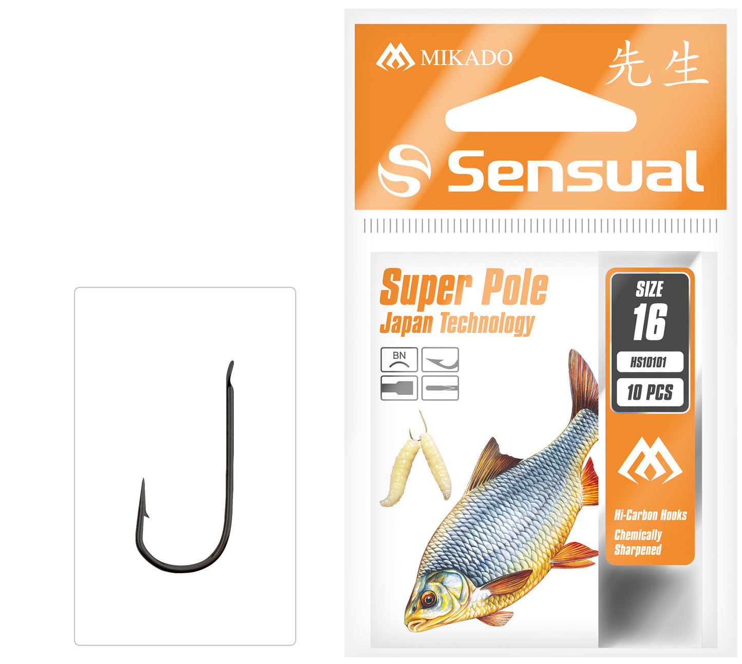 ĀĶIS MIKADO - SENSUAL - SUPER POLE - 10 GAB.