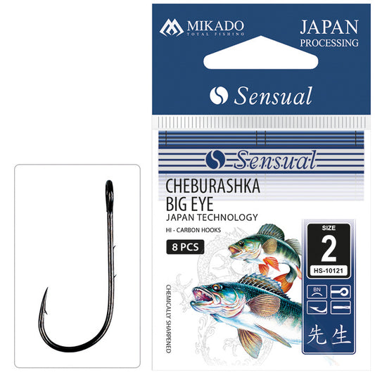 HOOK MIKADO - SENSUAL – CHEBURASHKA BIG EYE 10 pcs