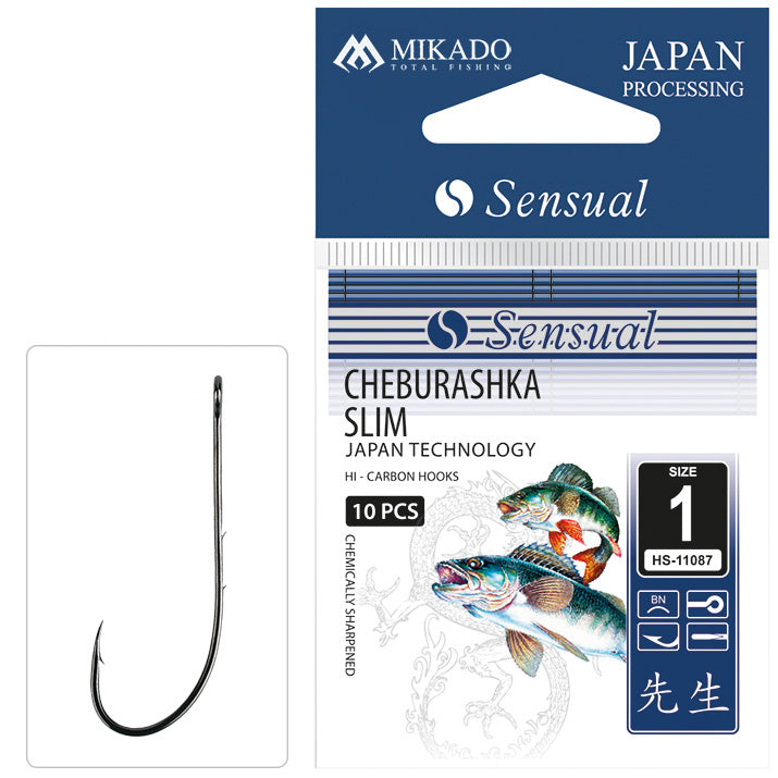 HOOK MIKADO - SENSUAL – CHEBURASHKA SLIM 10 pcs