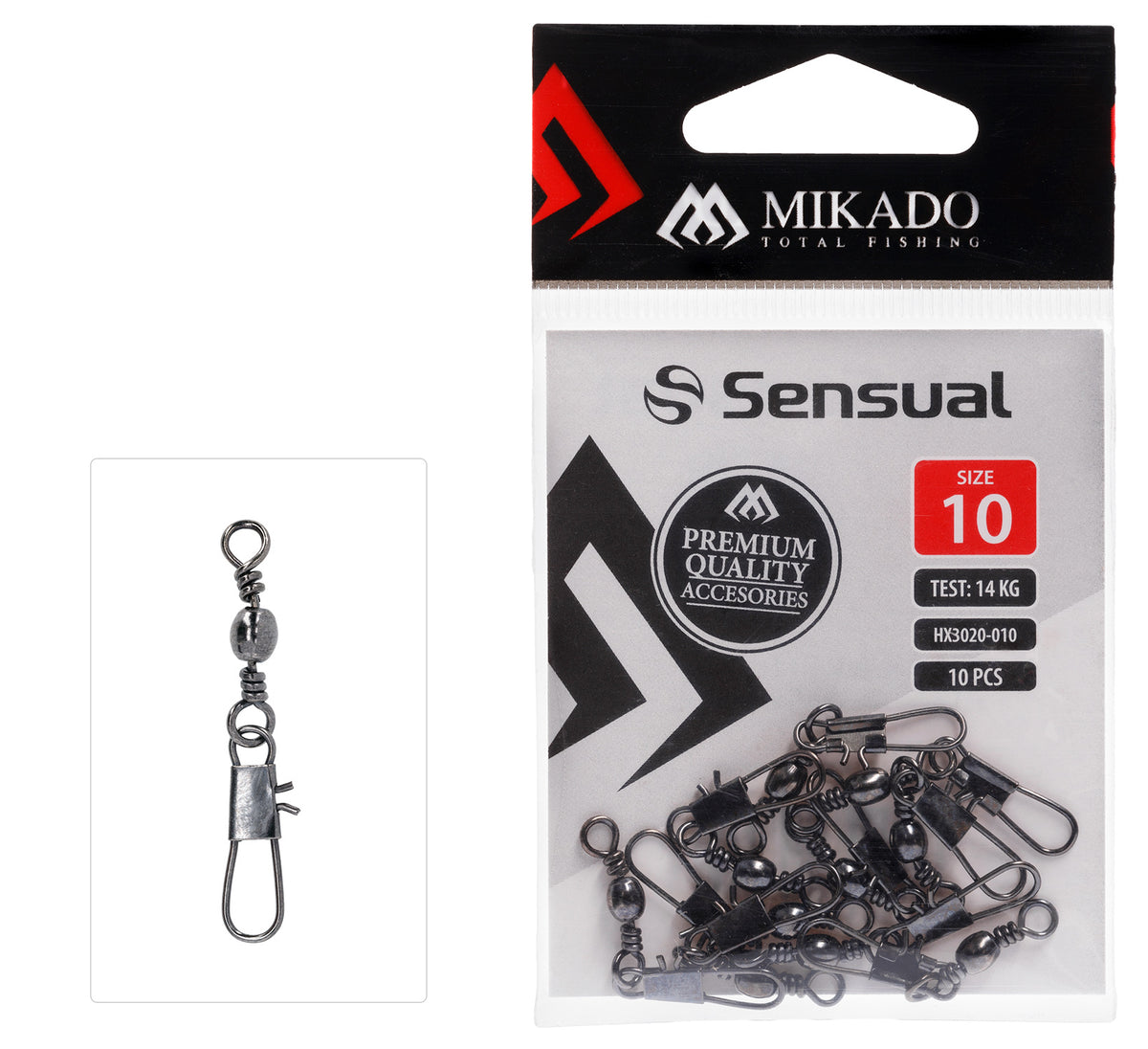MIKADO MUCAS TIPA GRIEZULIS AR SAFETY SNAP KARABĪNI