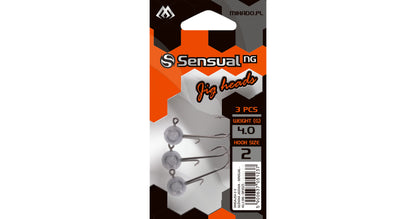 Джиг-головки Микадо - Sensual, 3 шт.