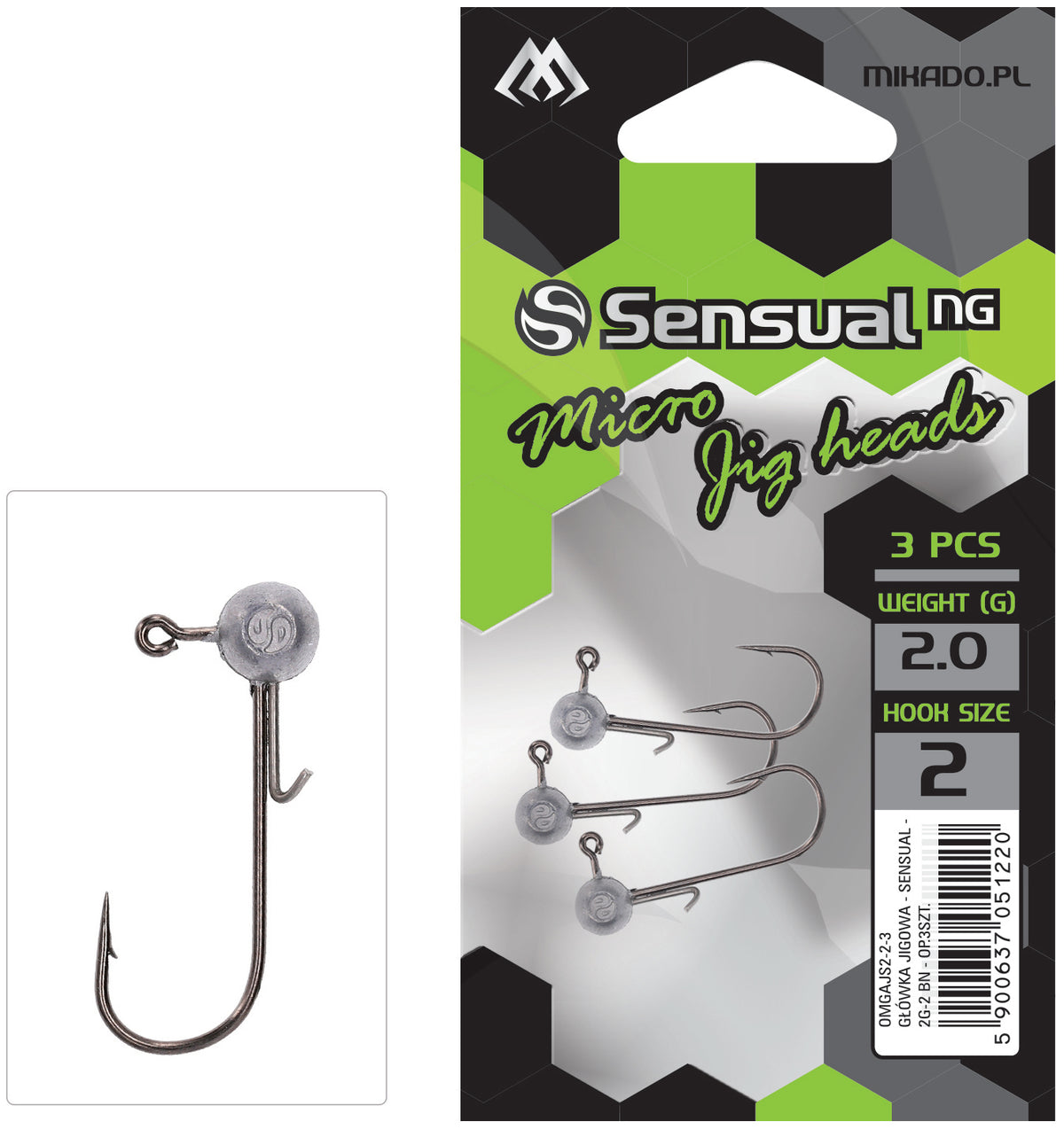 JIG GALVAS MIKADO - SENSUAL MICRO 3pcs