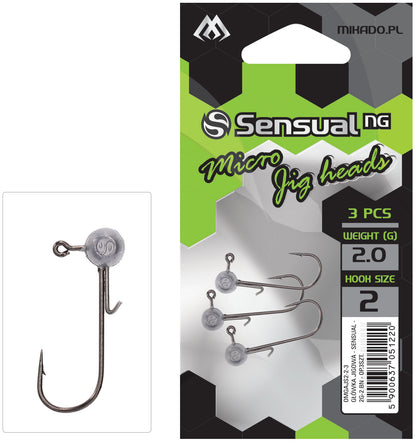 Джиг-головки Микадо - Sensual Micro, 3 шт.