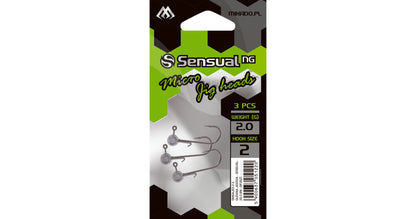 Джиг-головки Микадо - Sensual Micro, 3 шт.