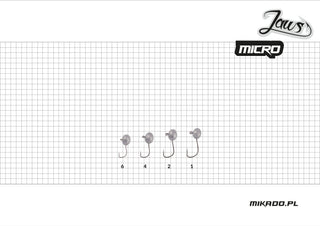 JIG GALVAS MIKADO - JAWS MICRO 3pcs