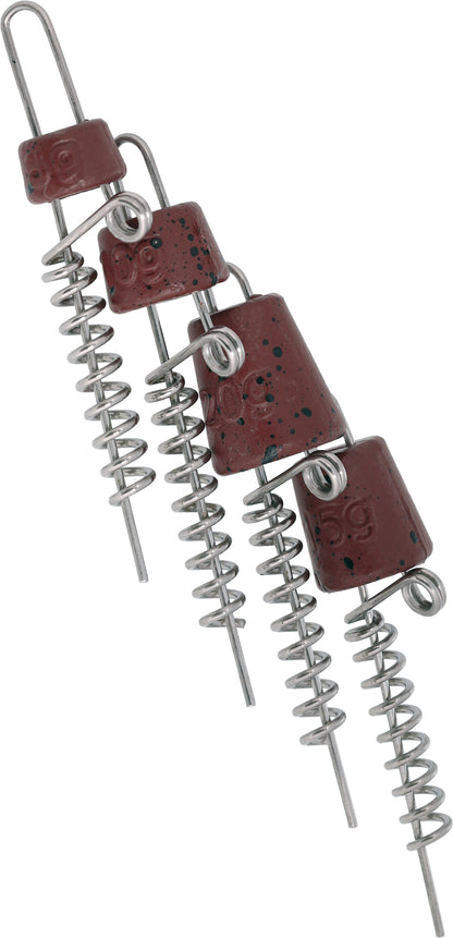 MIKADO SKRŪVE MĀNEKĻIEM - JAWS QUICK CHANGE SPIRAL - MIX - 4 GAB.