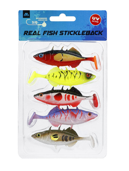 GUMIJAS ZIVS MIKADO - REAL FISH STICKLEBACK