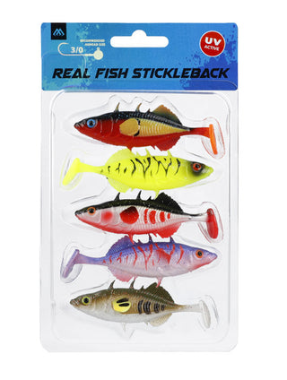 GUMIJAS ZIVS MIKADO - REAL FISH STICKLEBACK