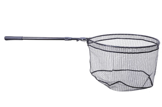 MIKADO FOLDING LANDING NET - RUBBERISED MESH (6x15mm)
