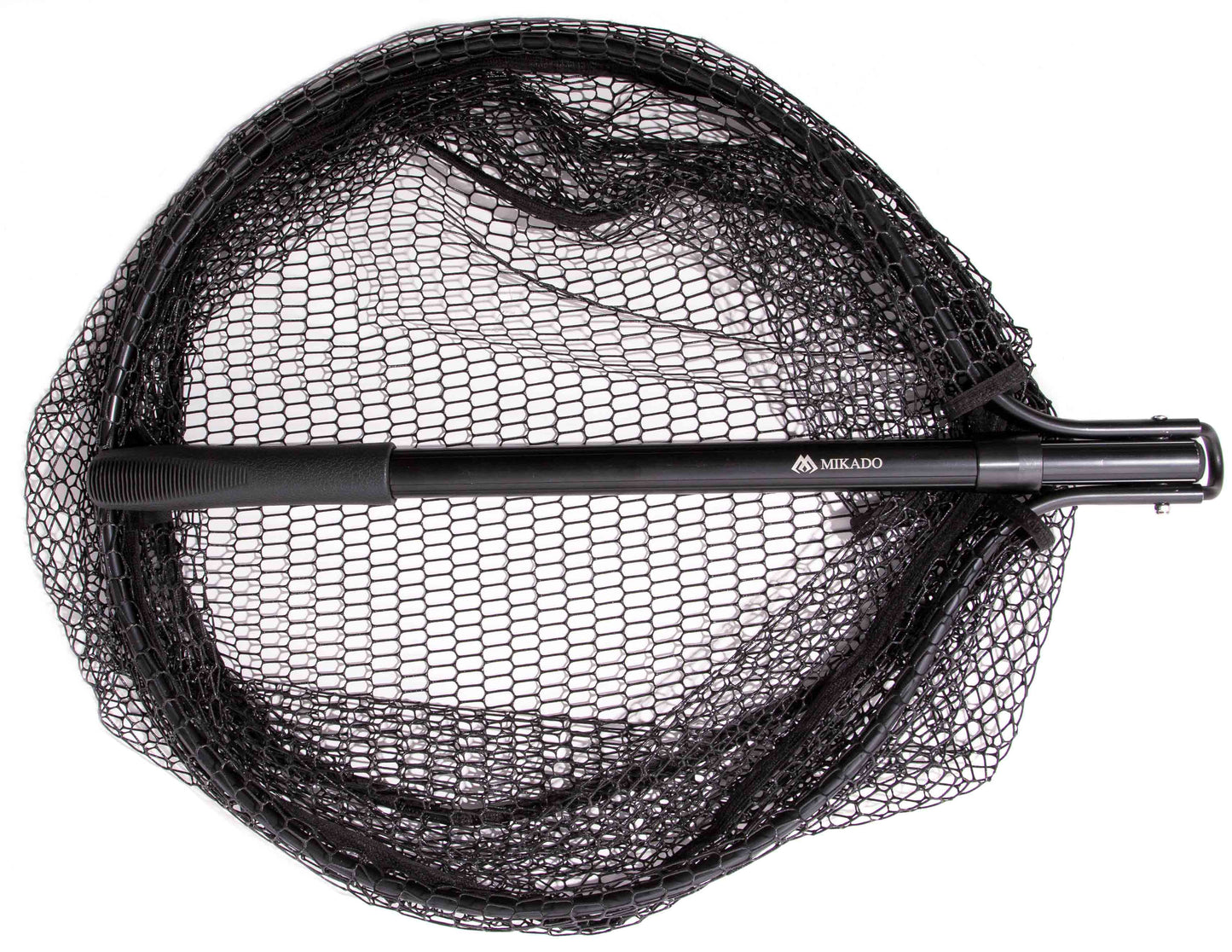 MIKADO AUTOMĀTISKAIS UZVERAMAIS TĪKLIŅŠ - 130cm 50/45cm - AR GUMIJOTU TĪKLU (6x15mm)