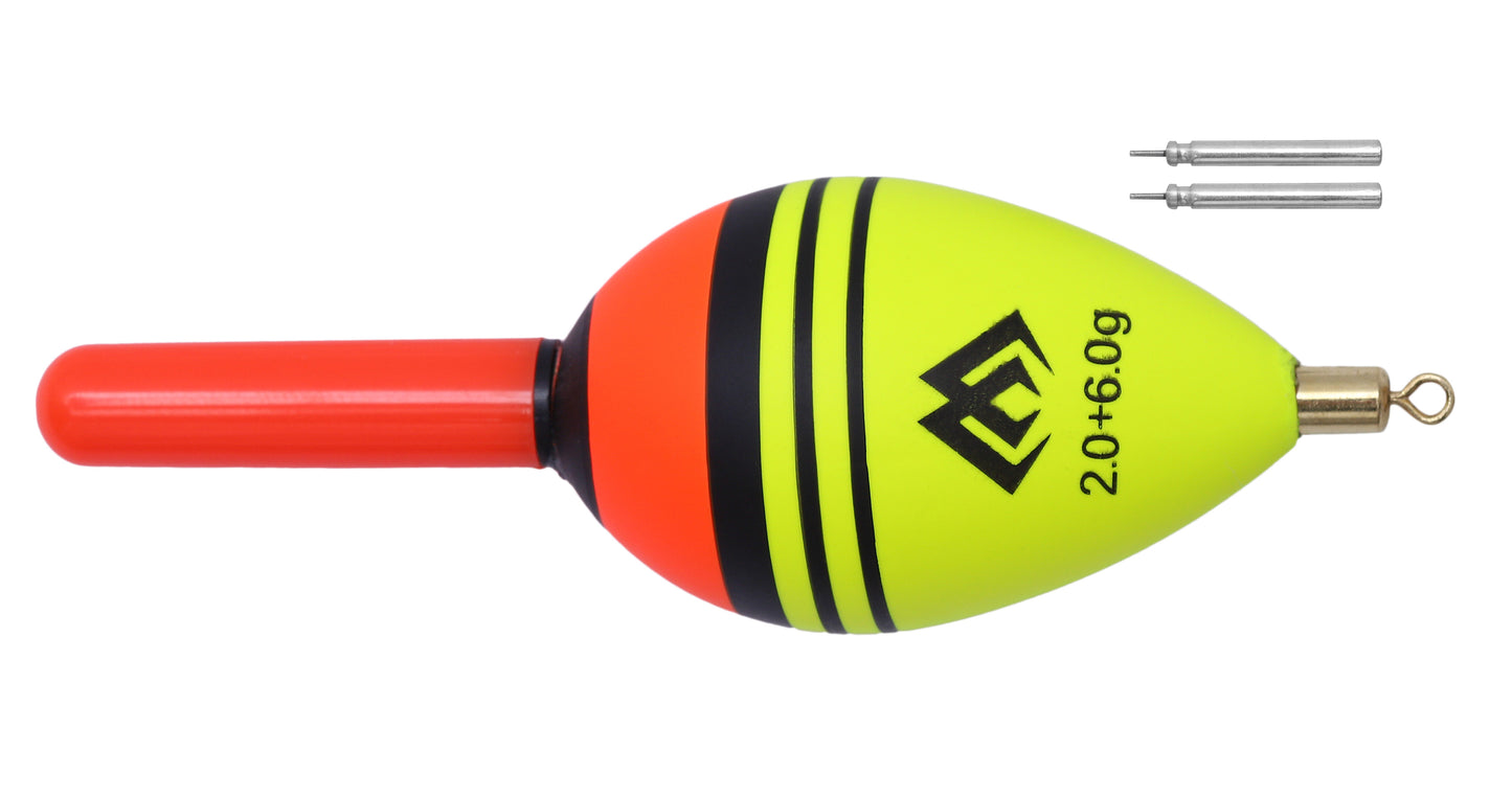 ПОПЛАВОК - ПОДВИЖНЫЙ СВЕТОДИОД 08 - 2.0+6г - 1 шт.