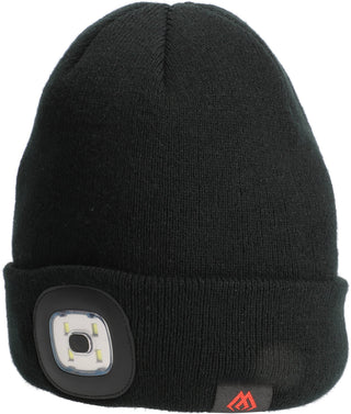 MIKADO ZIEMAS CEPURE AR LED – BEANIE – MELNA