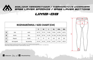 MIKADO TERMOAKTĪVĀS BIKSES – BASE LAYER