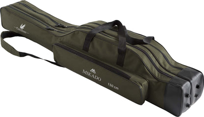 ROD HOLDALL - 2 COMPARTMENT 120cm - GREEN - 1 pcs.