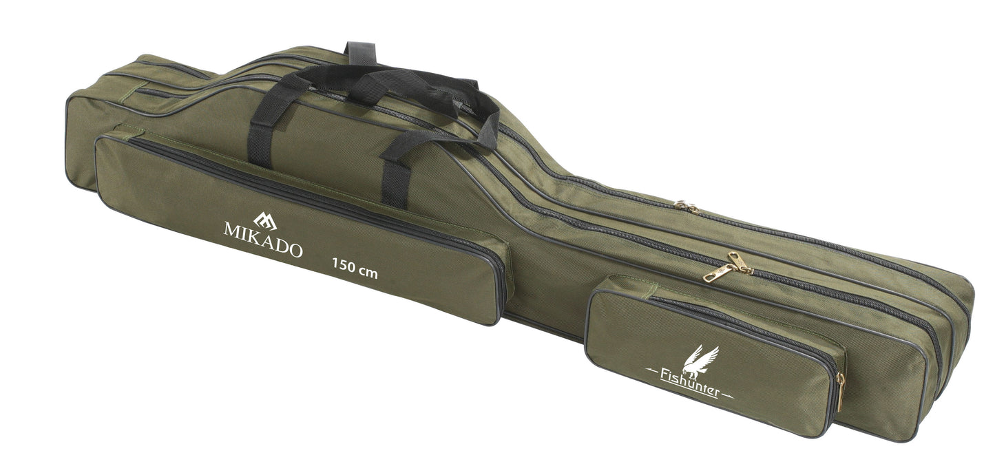 ROD HOLDALL - 2 COMPARTMENT 120cm - GREEN - 1 pcs.