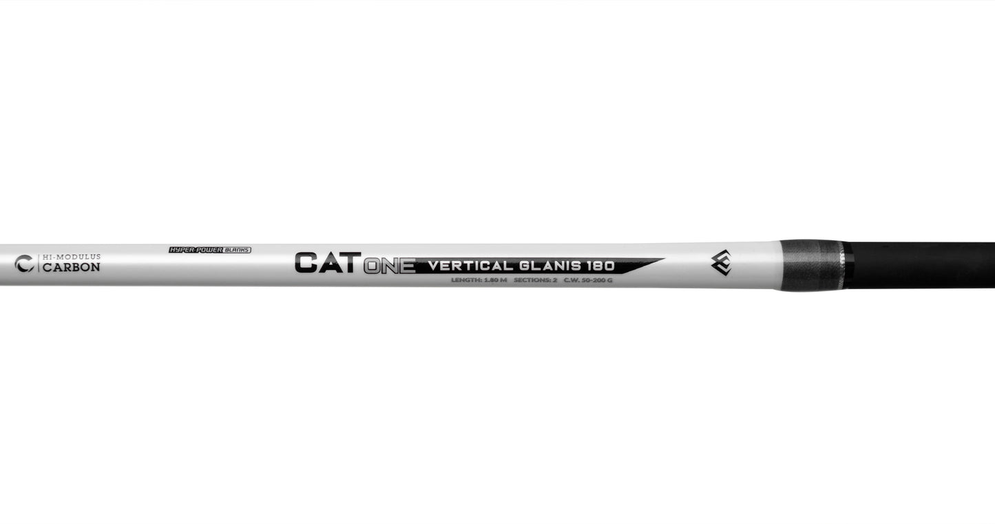 ROD - CATONE VERTICAL GLANIS 180 cw 50-200g (1+1 sec.) - 1 pcs.